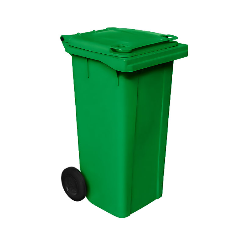 Carrinho Coletor 120L Verde